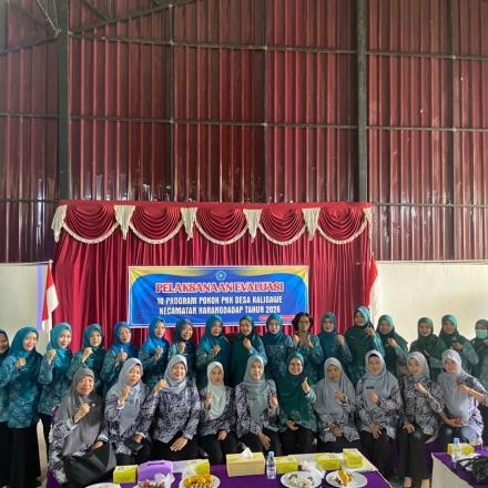 EVALUASI TP PKK DI DESA KALIGAWE